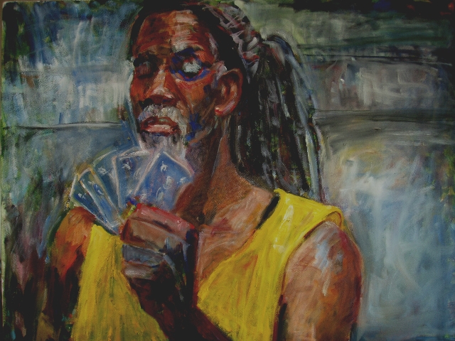 The Card Player - lewis